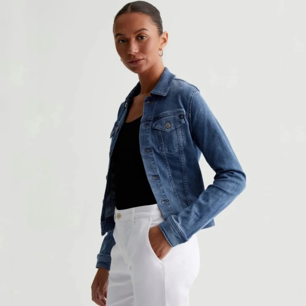 Adriano Goldschmied AG The Robyn Slim Jean Denim Jacket‎ Small